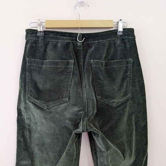 A loves A Green Corduroy High Rise Flare Sailor Jeans Seafarer - Picture 5 of 9